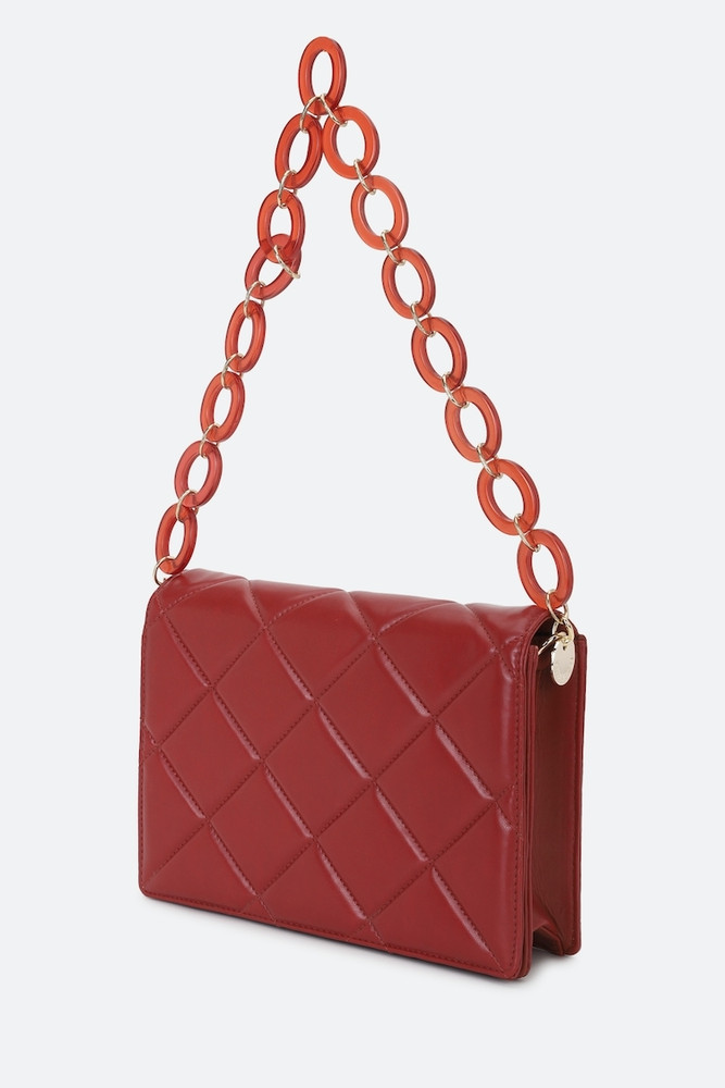 FOREVER 21 Red Sling Bag RED Sling Bag RED Price in India