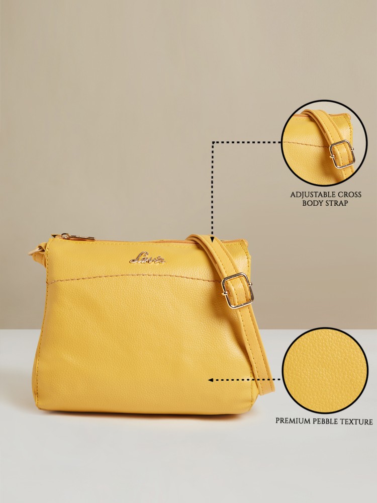 Lavie mustard yellow sling bag sale