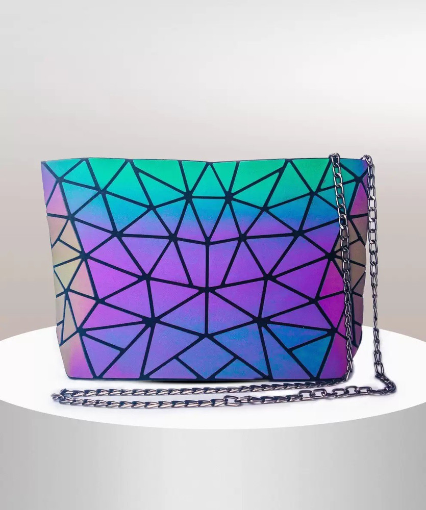 Holographic sling bag 2025