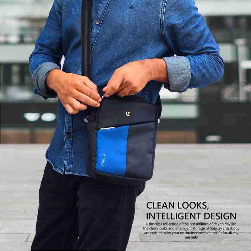 Blue side bag outlet