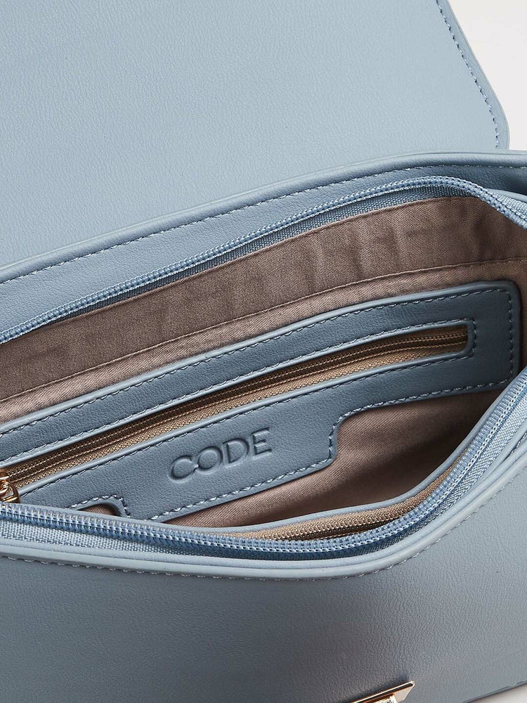 CODE by Lifestyle Blue Sling Bag B1015 BLUE Price in India Flipkart
