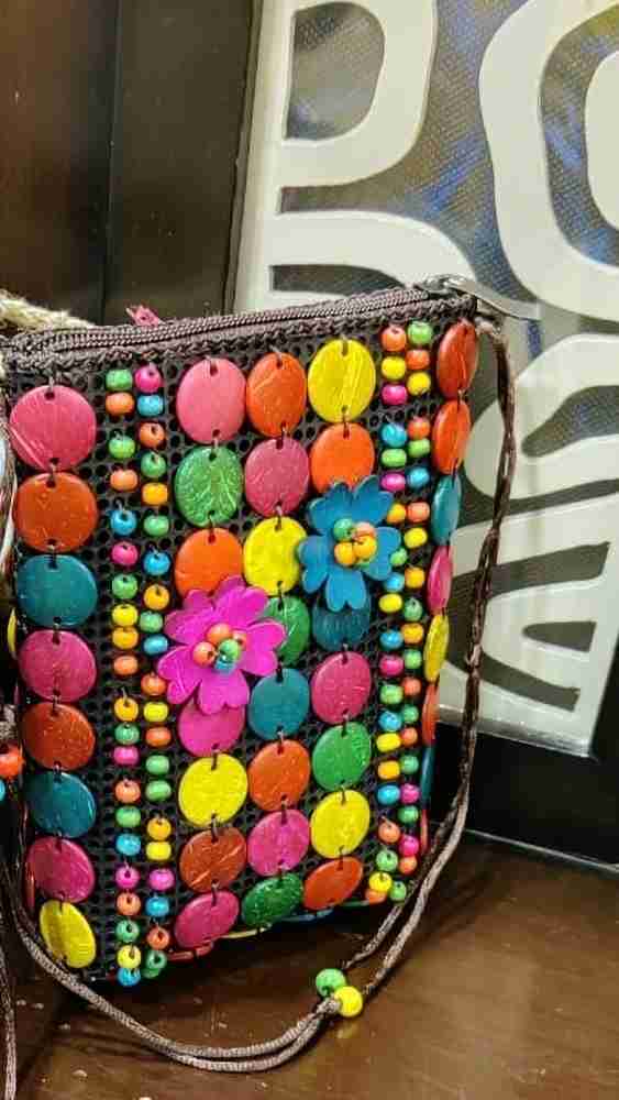 Beaded sling bag online