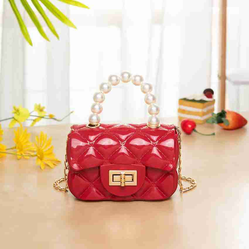 Mini jelly purse and handbags,waterproof and washable sling bag