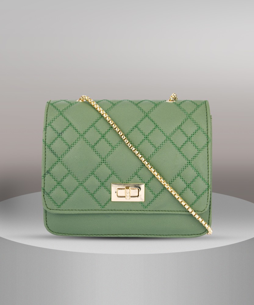 Shamriz Bag For Women & Girl'S L Sling Bag| Handbag| Purse| Side Sling Bag  L Green Bag