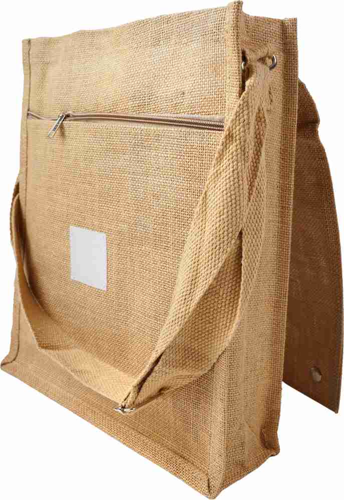 Ecofrolic Brown Sling Bag Jute Sling Bag for Girls Flipkart
