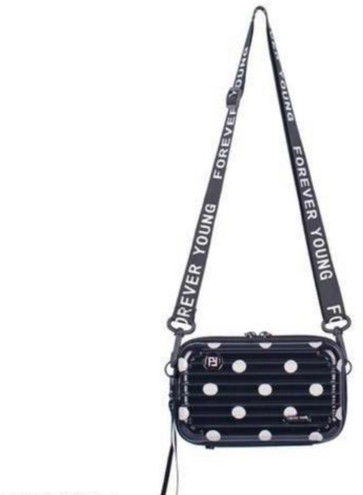TheHatke Black Sling Bag Forever young box sling Black Price in India Flipkart