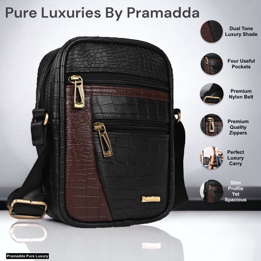 Pramadda Pure Luxury Trendy Tourister leather laptop office
