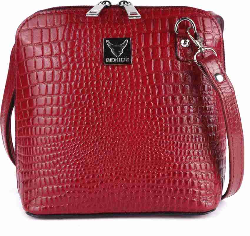 25% OFF on Hidesign Sling Bag(Red) on Flipkart