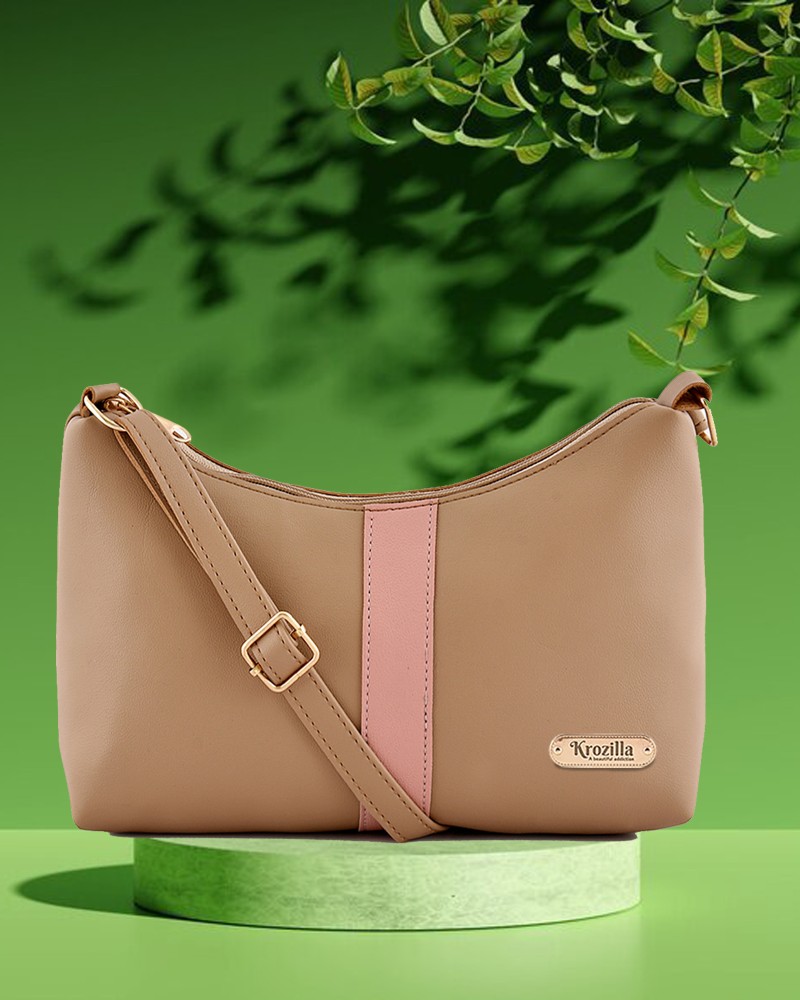 Round shape sling online bag