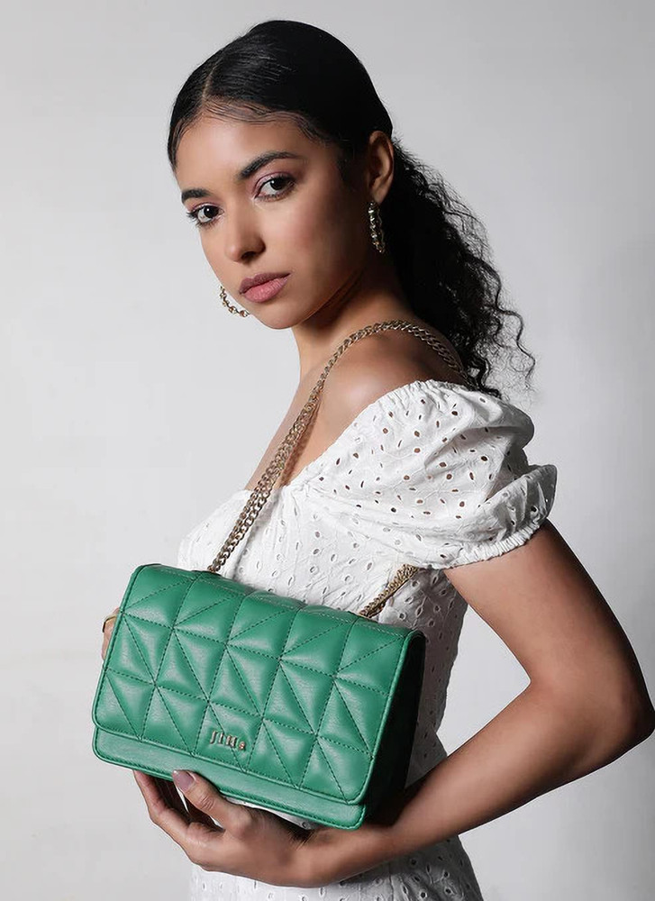 Double chain sling bag sale