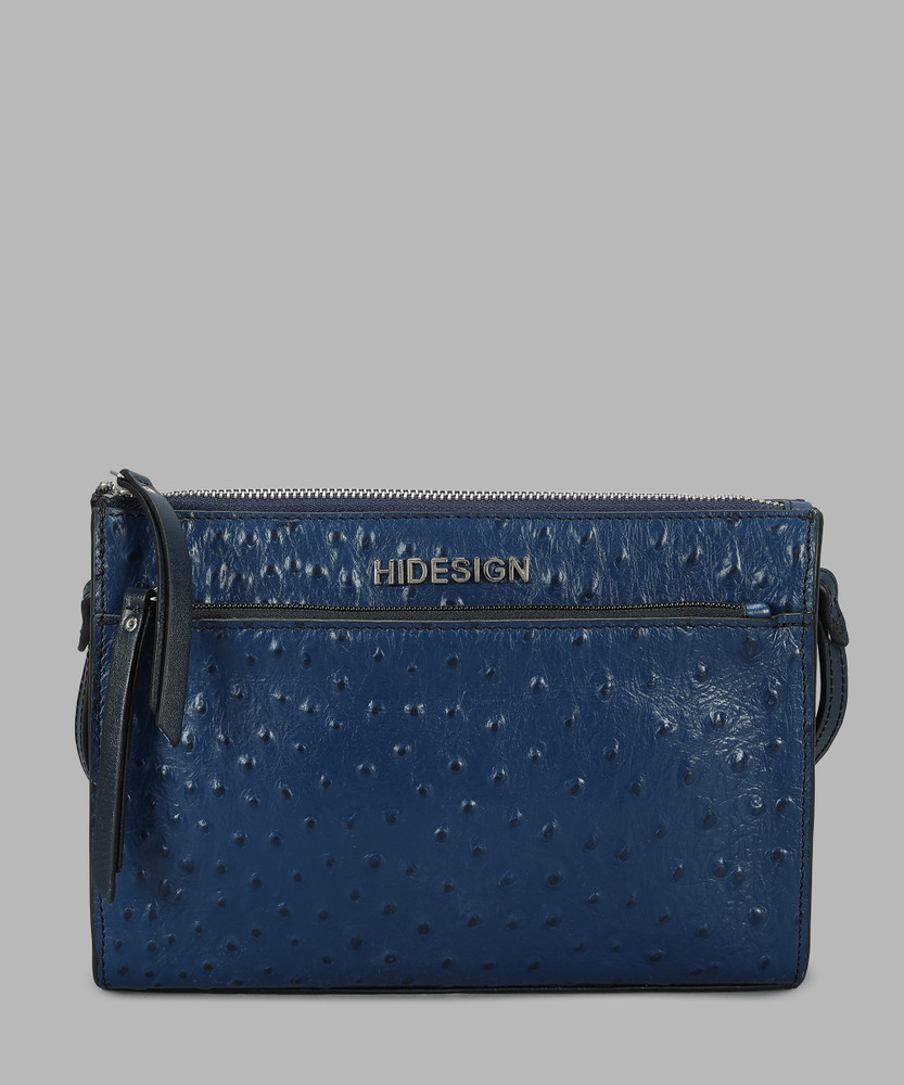 HIDESIGN Blue Sling Bag CALISTO 1 MIDNIGHT BLUE Price in India Flipkart