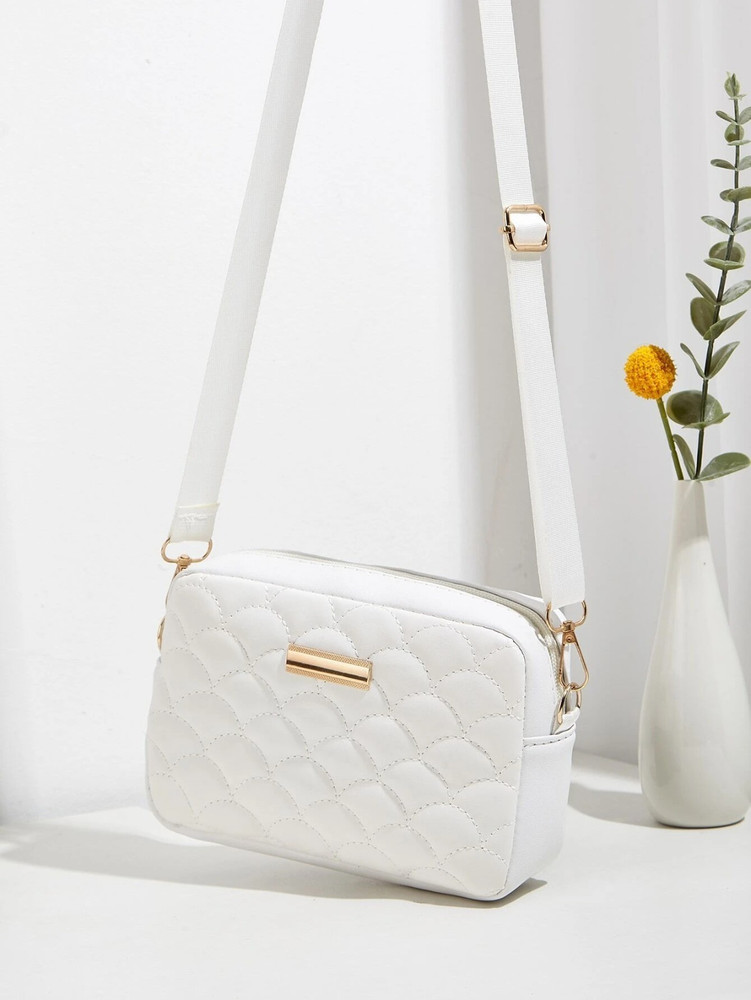 Ladies white cross body bag sales