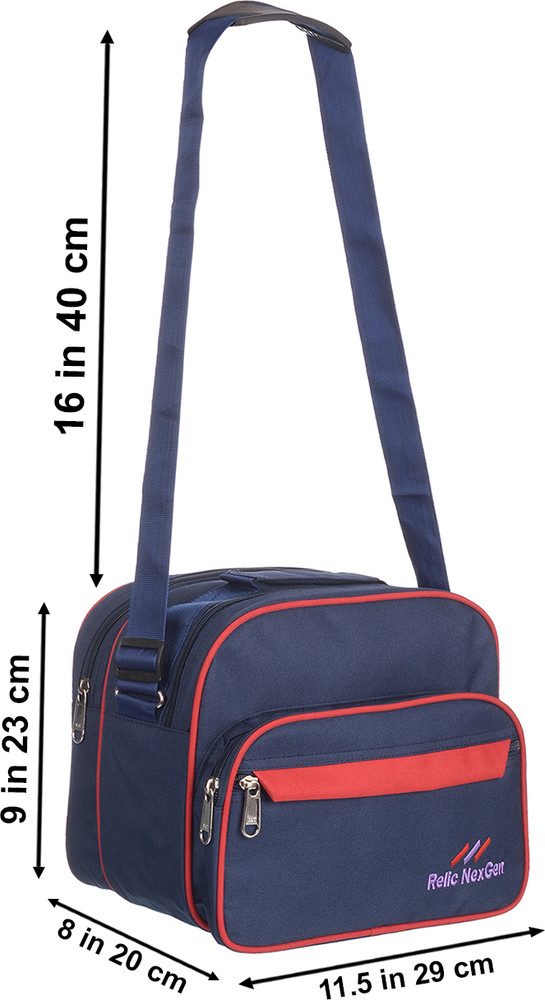 Relic NexGen Blue Messenger Bag RNGN 01 RBLU Red Blue Price in India Flipkart
