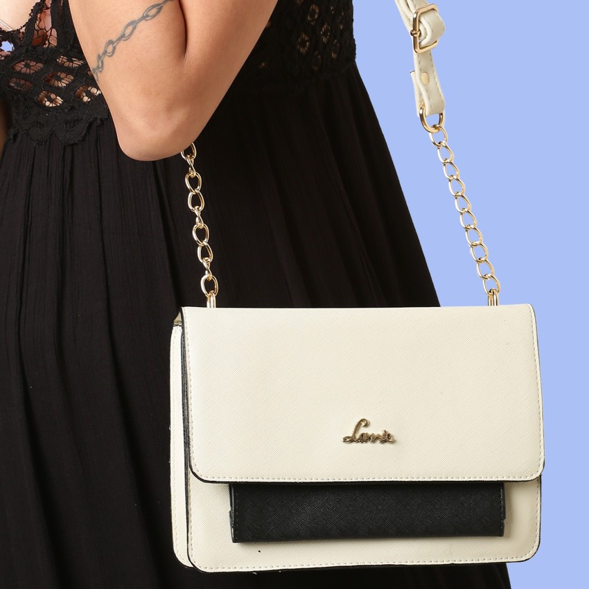 LAVIE White Sling Bag SDFS883021N3 WHITE Price in India