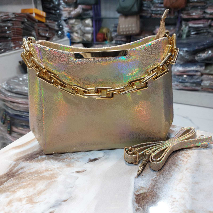 Hologram sling bag top