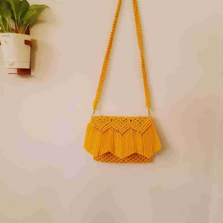 Mustard sling cheap bag