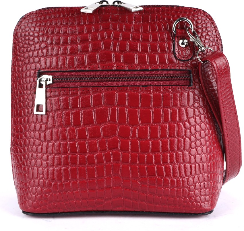 25% OFF on Hidesign Sling Bag(Red) on Flipkart