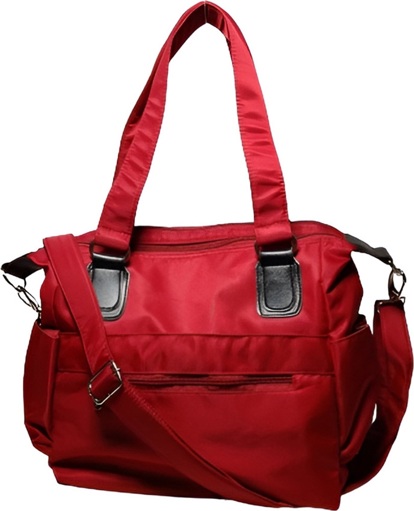 indpac Red Shoulder Bag Tote Bag Large Capacity Hobo Bags For Women Girls With Detachable Shoulder Strap Red Price in India Flipkart