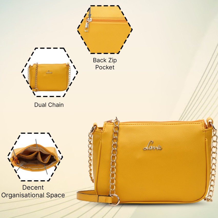 Lavie yellow sling clearance bags