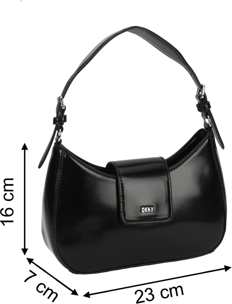Dkny black sling bag discount