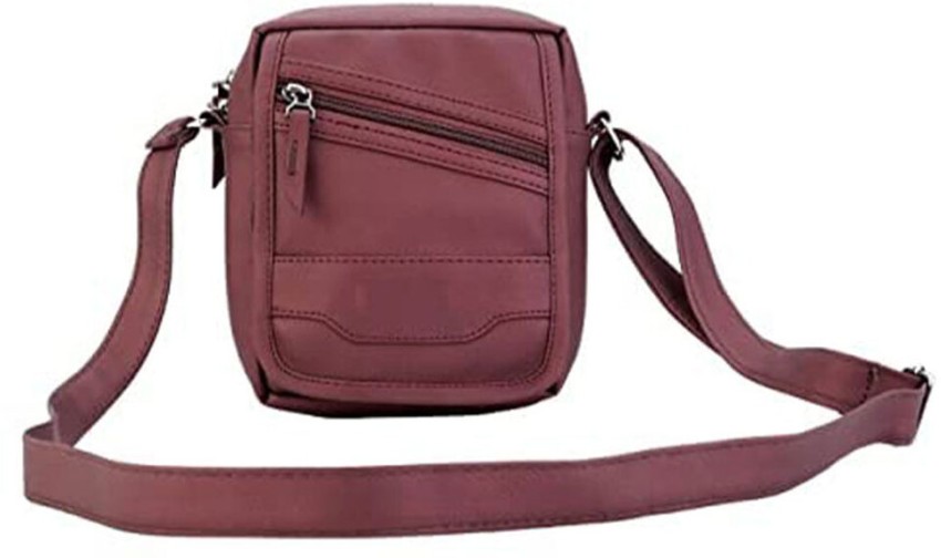 LOGICMART Leather Side Sling Bags Crossbody Ladies