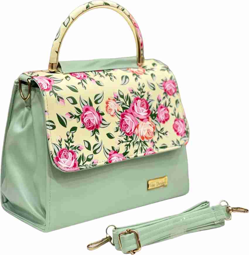 Floral print sling bags clearance