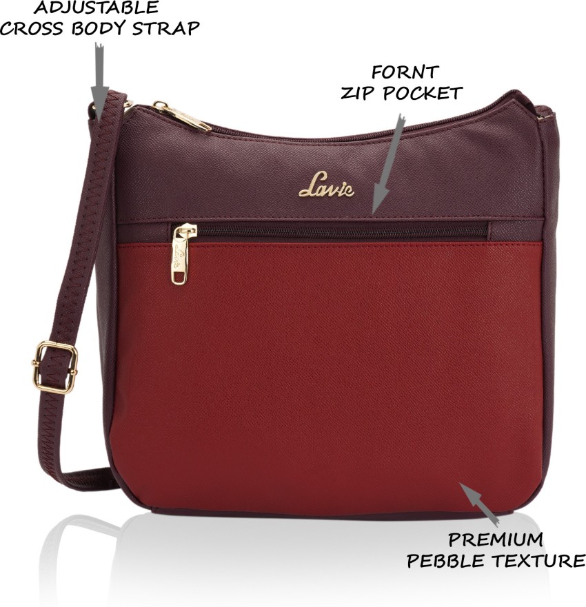 Crossbody Bags for Women Leather Cross Body Purses Cute Design Handbags  Shoulder Bag Medium Size, Wine Red 