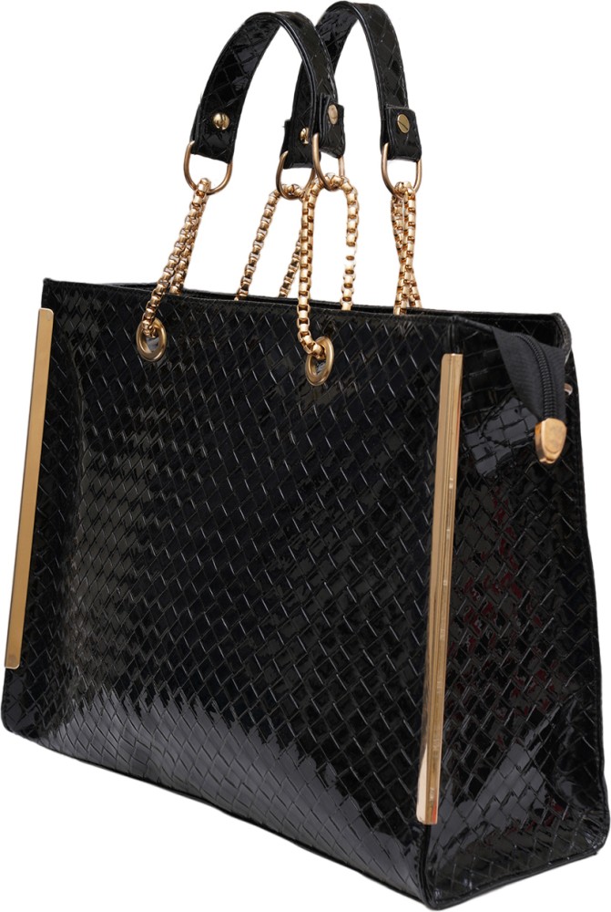 Fabbhue Black Hand held Bag WOMEN HANDBAGS SLING BAGS Black Price in India Flipkart