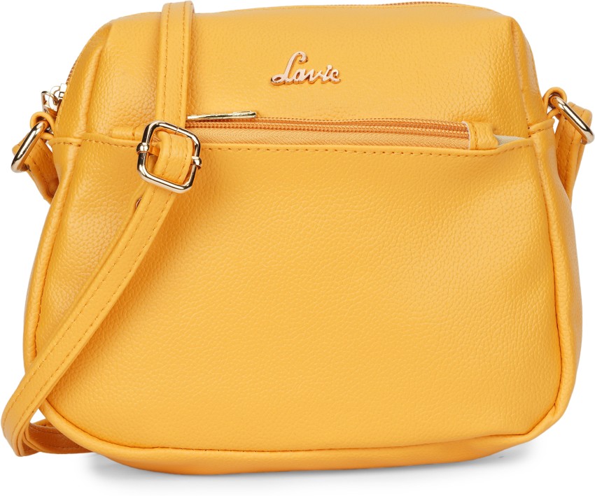 Lavie yellow sling bags online