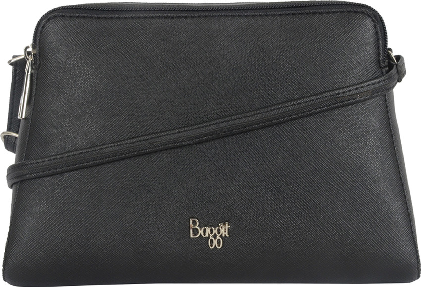 Baggit Black Sling Bag LP VIENNA S VALORI 5 BLACK BLACK Price in India Flipkart