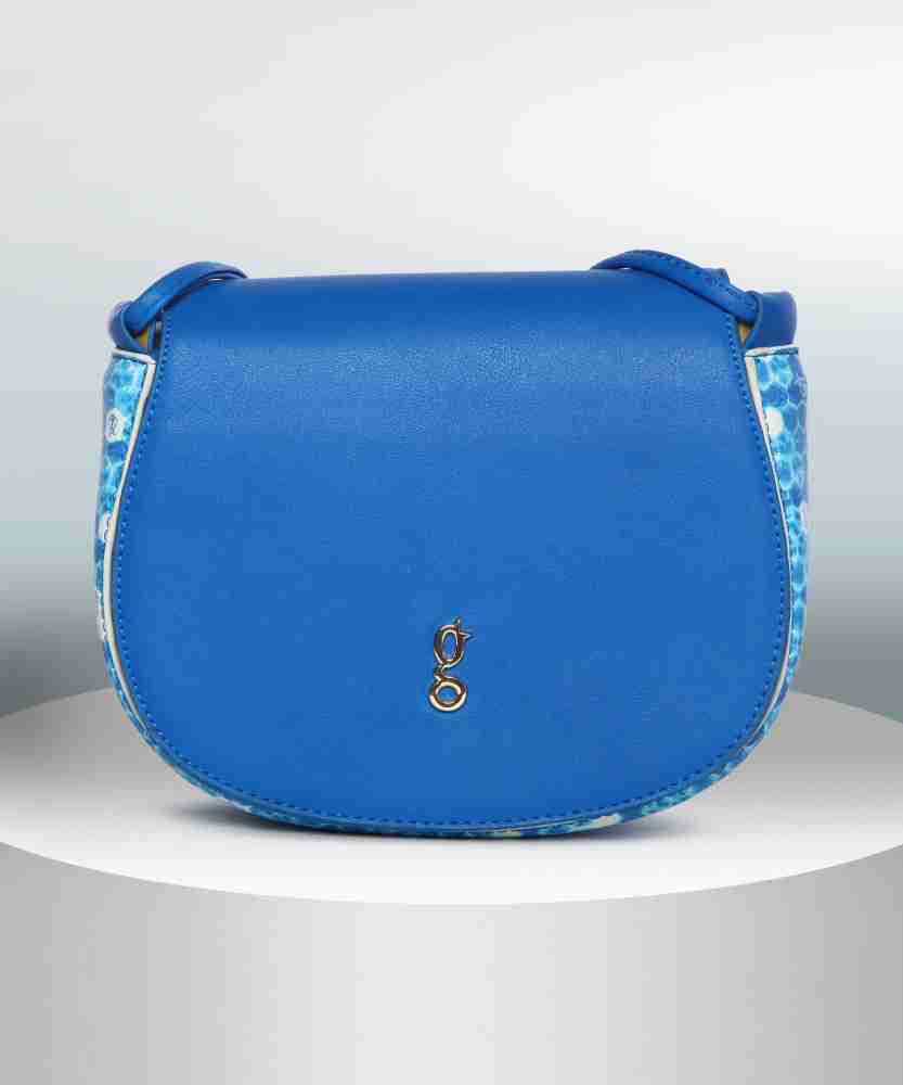 GLOBAL DESI Blue Sling Bag NA BLUE Price in India Flipkart