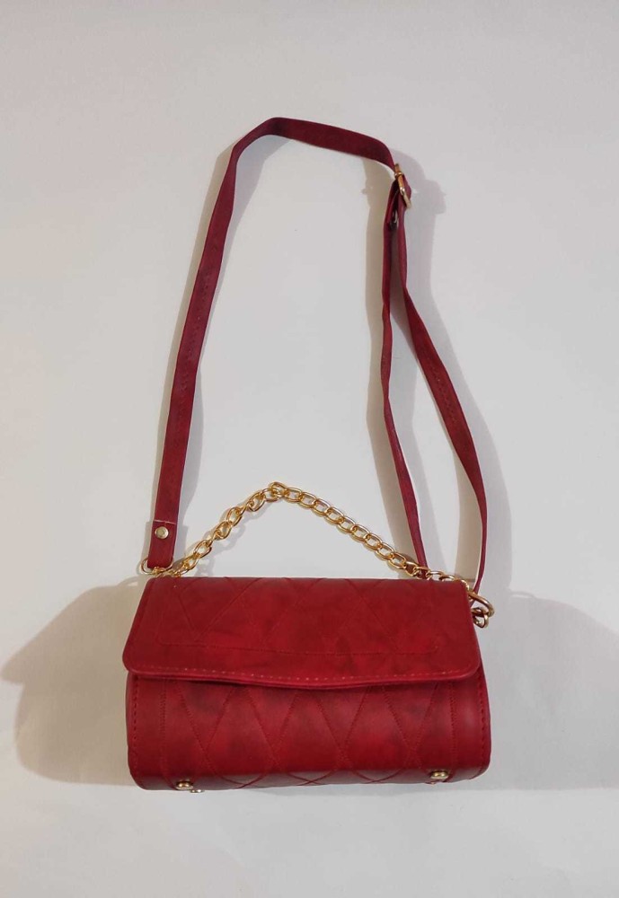 Dark hot sale red bag