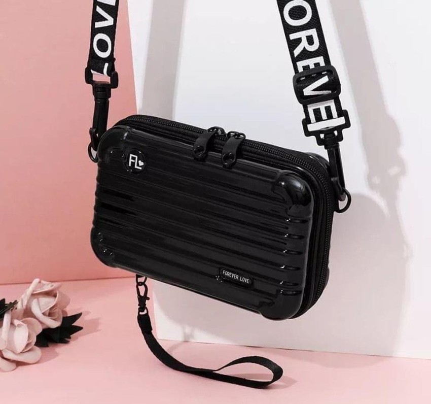 Carry Carat Box sling bag | Mini Suitcase sling bag | Mack up box for girls