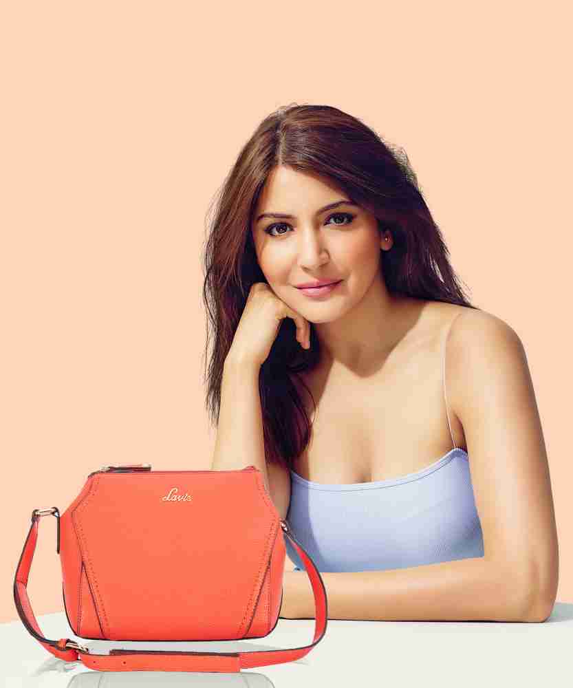 Lavie orange sling bag hotsell