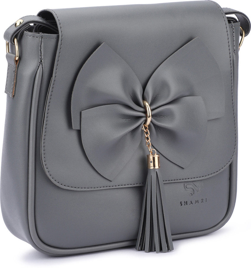 SHAMRIZ Grey Sling Bag For Women s and Girls Stylish Sling Cross Body Bag Grey Price in India Flipkart