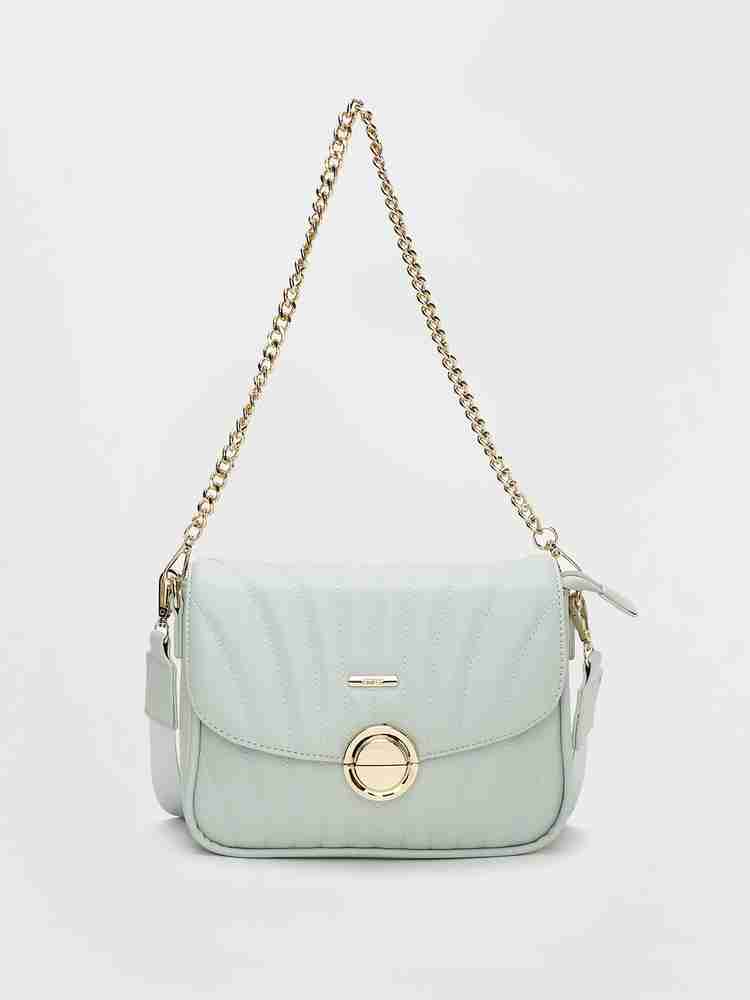 Ginger by Lifestyle Blue Sling Bag AV 80083 MINT Price in India
