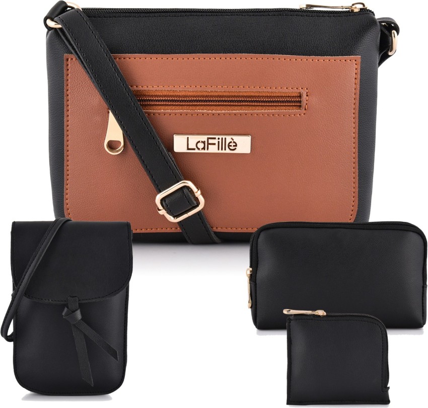 Buy LaFille Beige Handbag For Women & Girls, Ladies Purse & Handbags for  Office & College