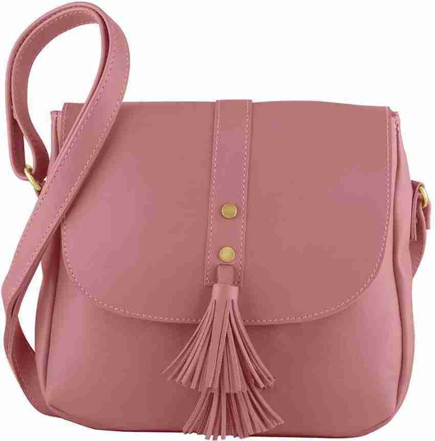 WooCute Pink Sling Bag Sling Bags for Girls Shoulder Bag Sling Bag Cross body Bag Stylish Bags for Girls Pink Price in India Flipkart