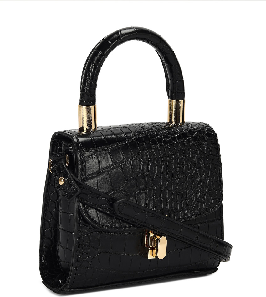 FOREVER 21 Black Sling Bag BLACK Sling Bag