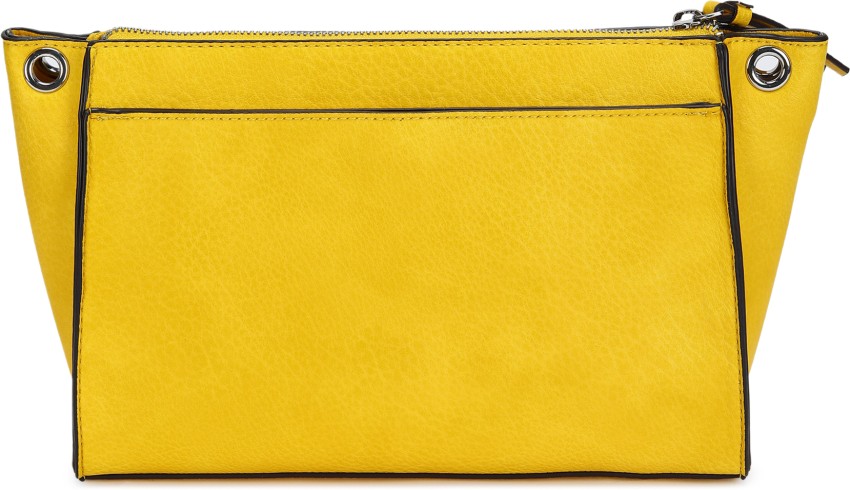 Calvin klein yellow online purse