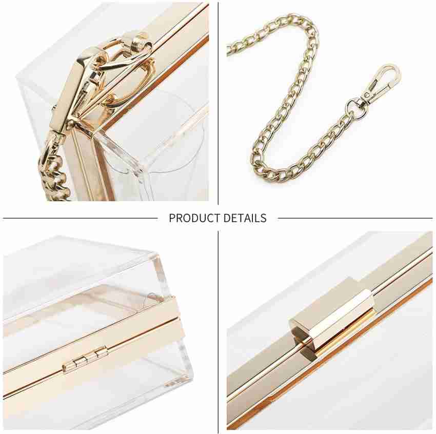 Acrylic Box Clutch Purse