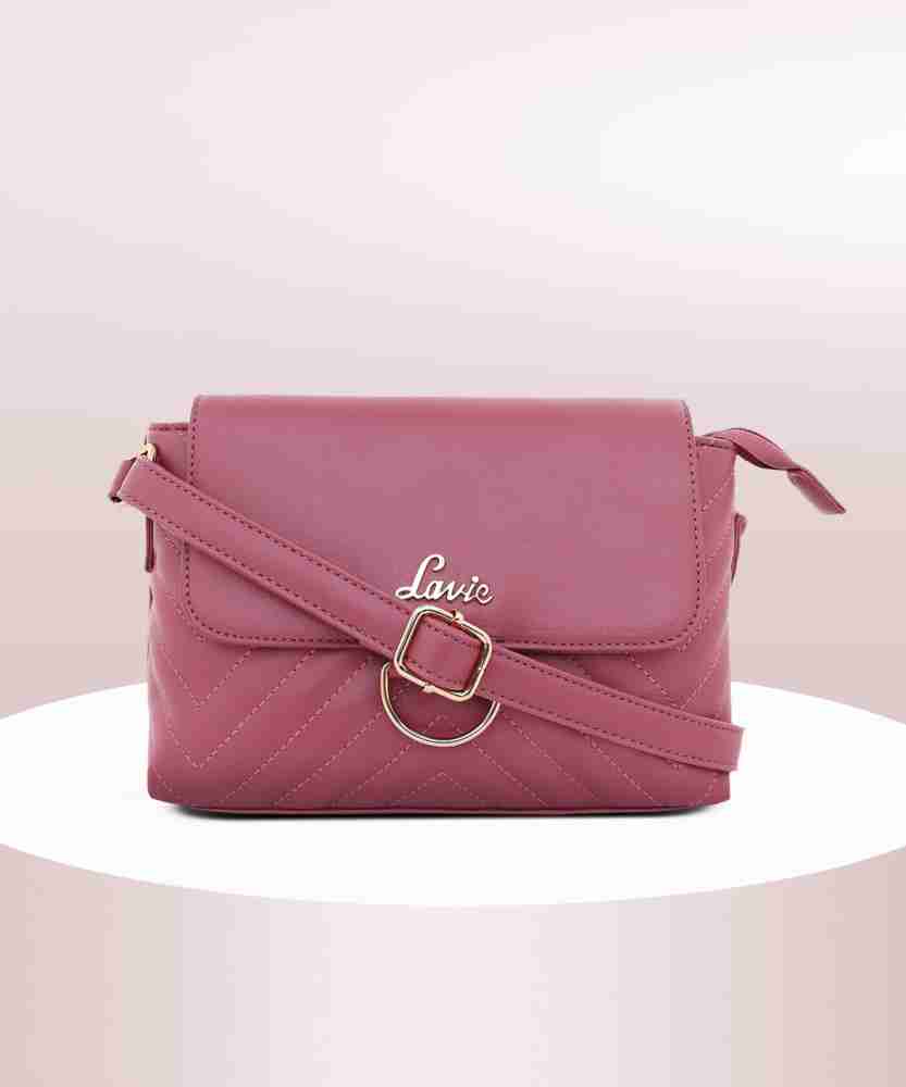 Lavie pink shop sling bag