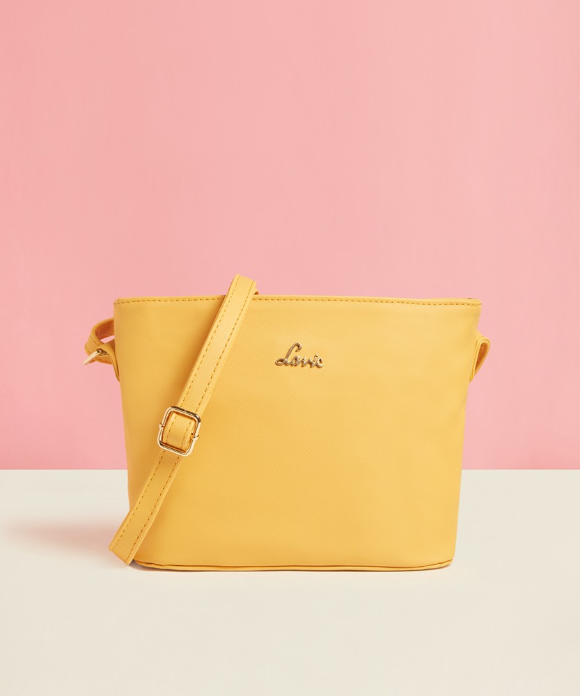 Lavie yellow sling bags hotsell