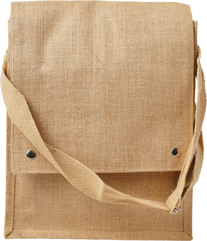 Ecofrolic Brown Sling Bag Jute Sling Bag for Girls Handbag Bag with Zip Shoulder Bags brown Price in India Flipkart
