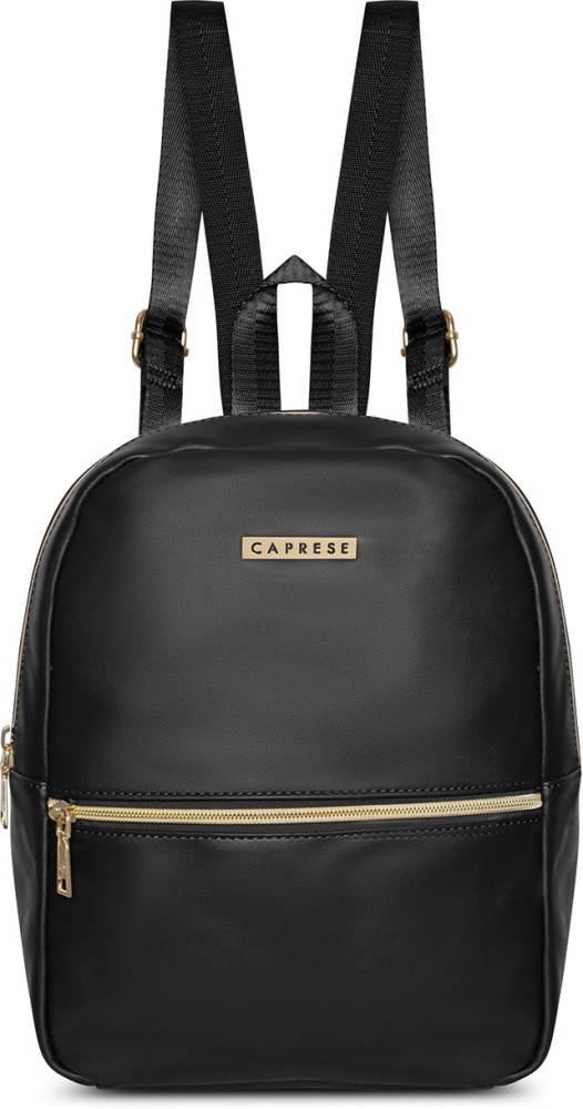 Caprese black backpack hot sale