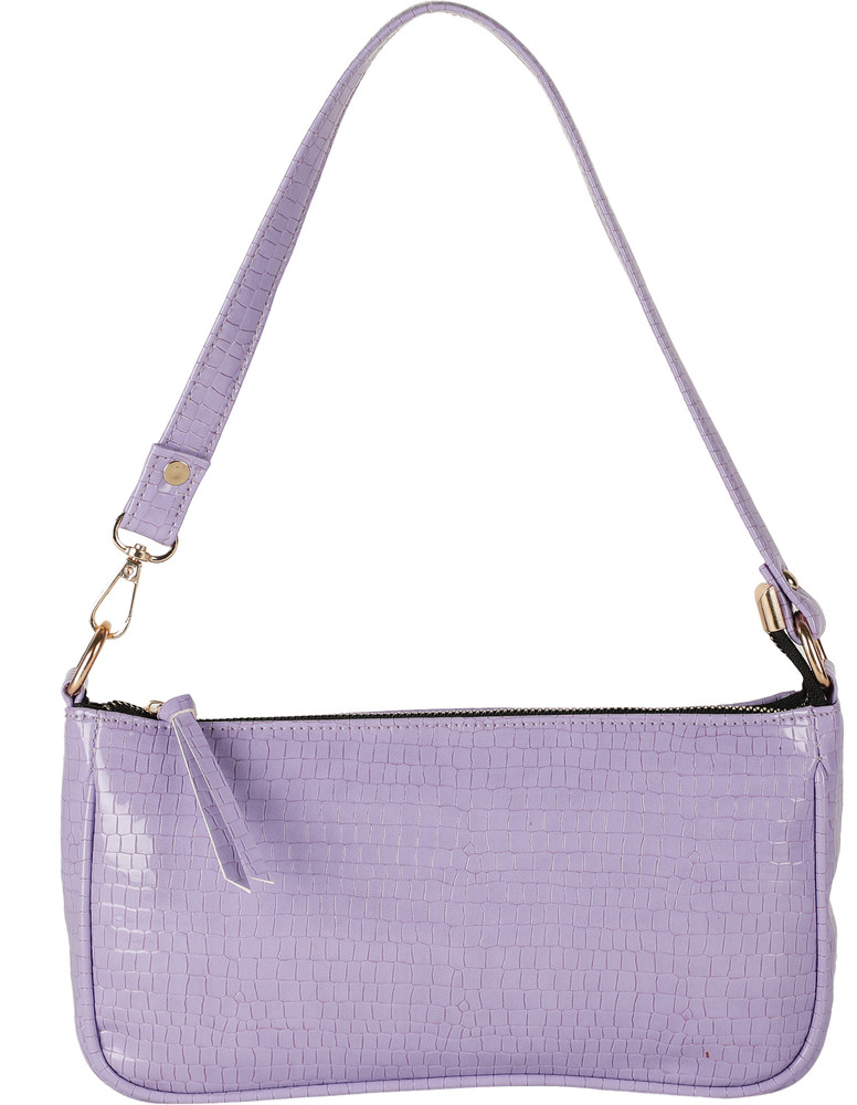 Lavender baguette sale bag