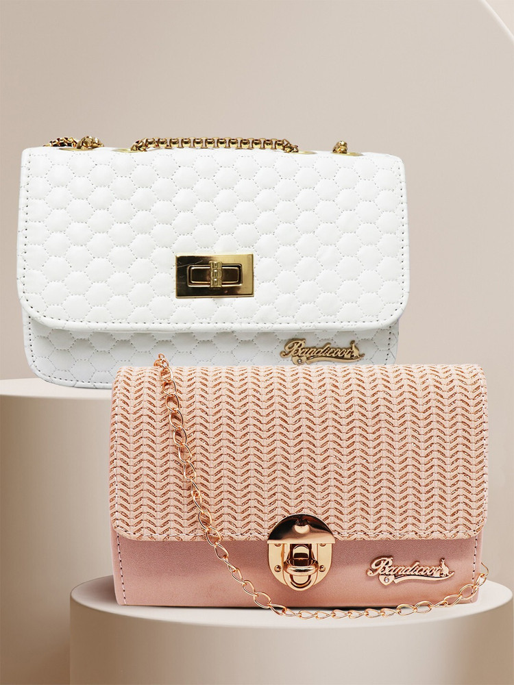 Gold best sale sling bag