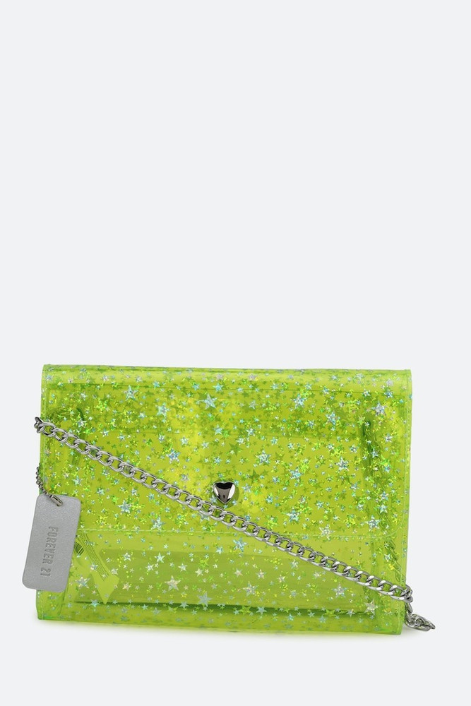 FOREVER 21 Green Sling Bag 59865502 Green Price in India