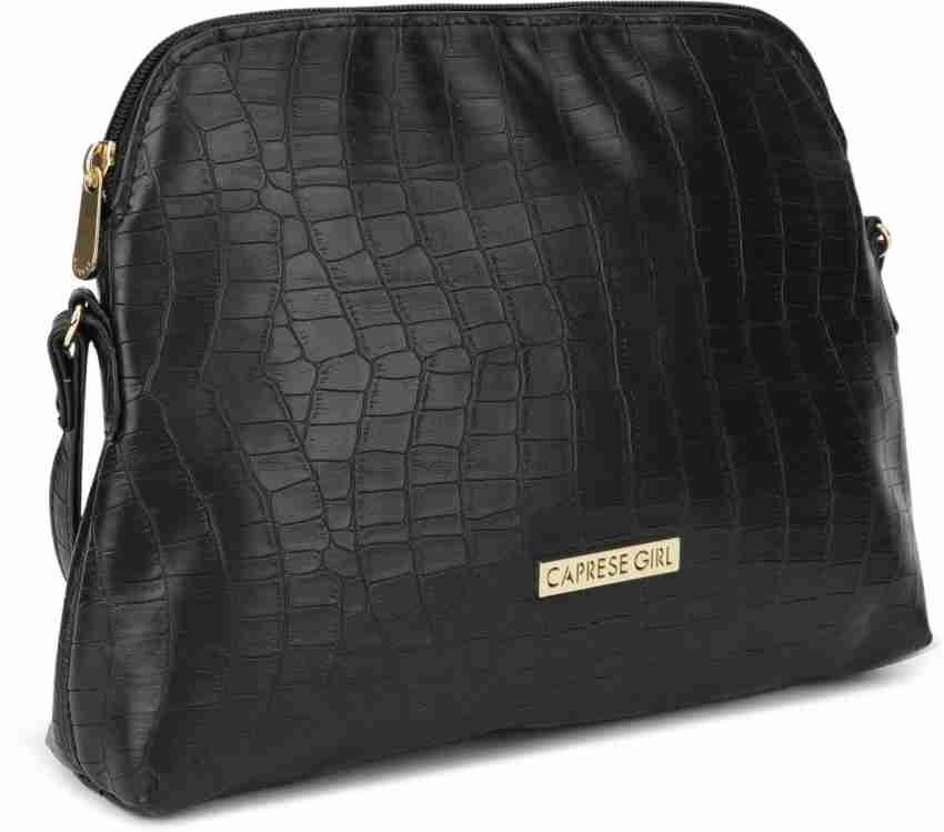 Caprese black 2025 sling bag