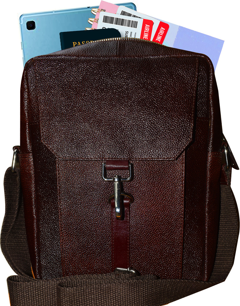 Leather bags for men flipkart hot sale